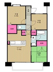 レーベンハイム川越ルミアージュの物件間取画像